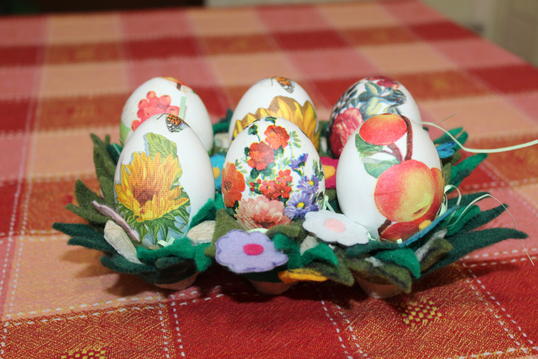 Мастер-класс «Декор пасхальных яиц»
