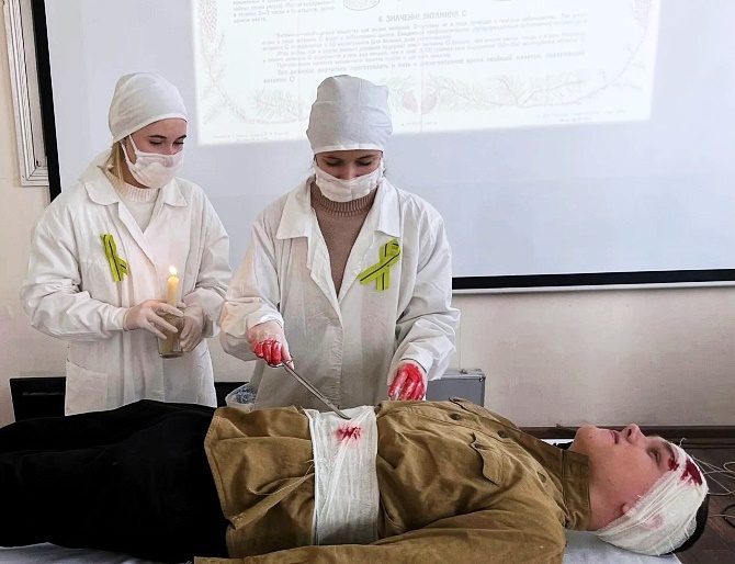 Активистка Усманского женсовета организовала интерактивный мастер-класс «Рецепт выживания»