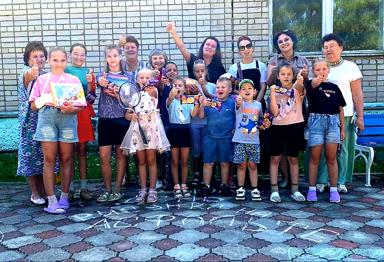 День рисования на асфальте с Родниковским женсоветом