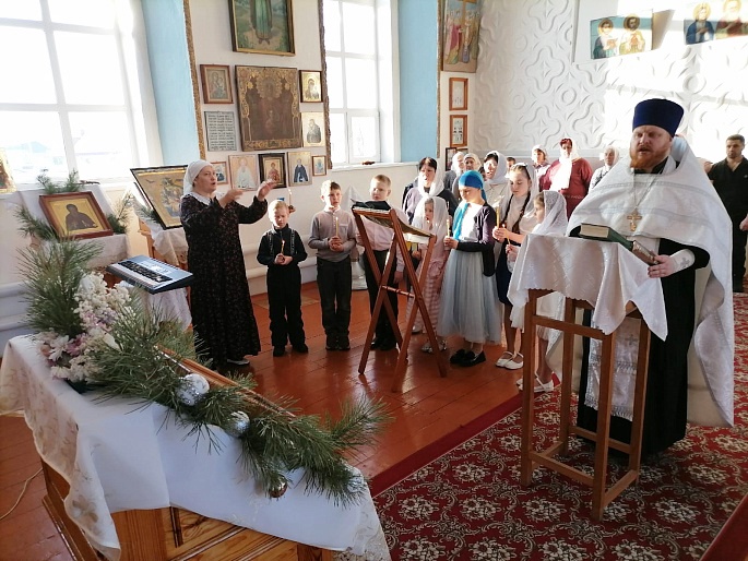 Рождественская встреча с участием Панкрушинского женсовета