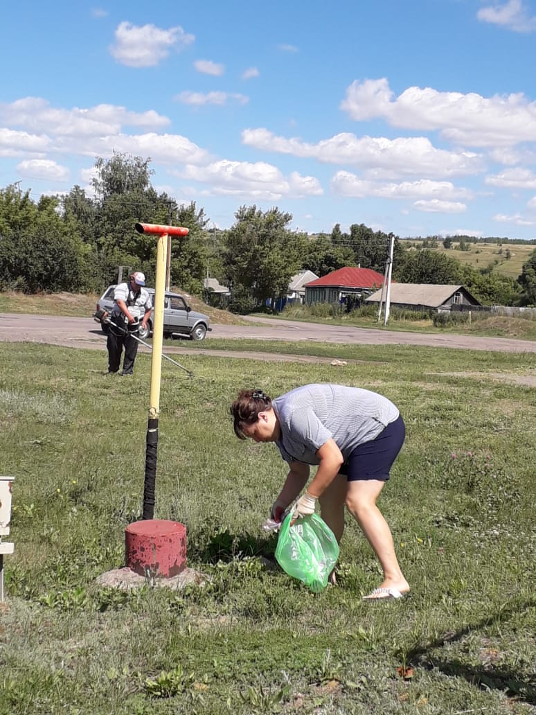 За чистый город родной, за чистое село, за доброту и щедрость души»