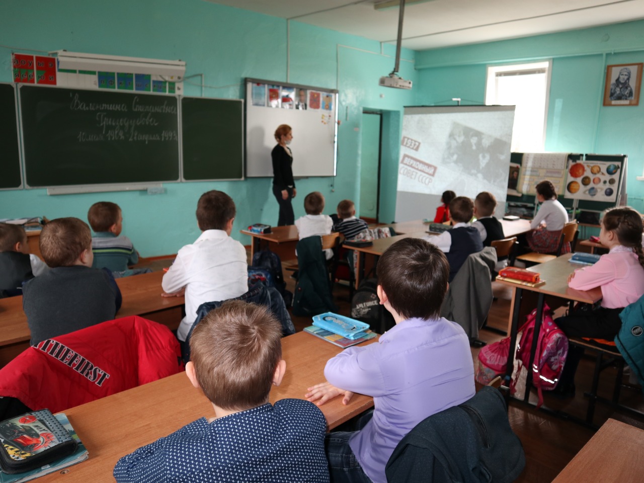 Женское лицо Победы в Плавске