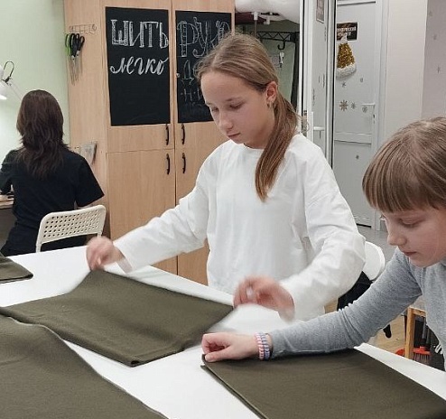 Дети ЗАТО Светлый помогают участникам спецоперации