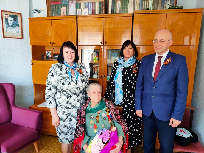 Память поколений: встреча с участницей Великой Отечественной войны
