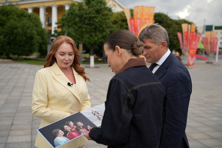 В Чувашии прошли съемки телевизионной программы «Большие семьи большой страны»