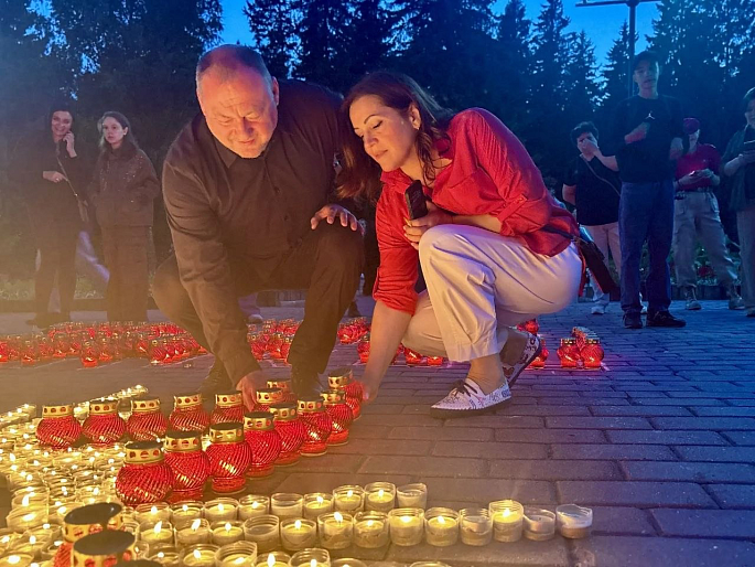 Активистки Союза женщин в Московской области присоединились к Всероссийской акции «Свеча памяти»