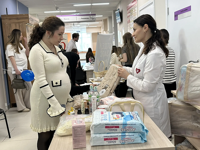 В женской консультации Новоуренгойской центральной городской больницы прошёл яркий праздник