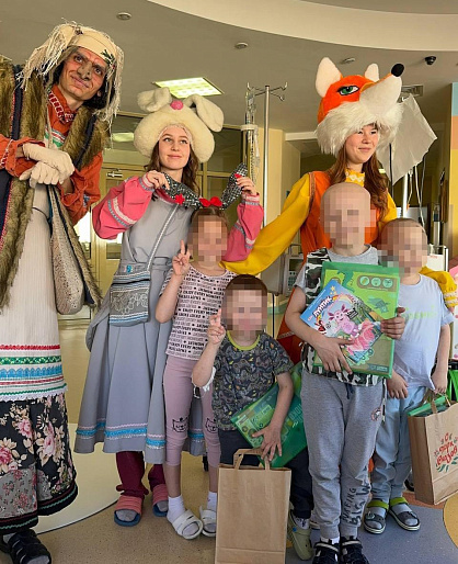 Активисты Свердловского РО СЖР побывали в Центре детской онкологии