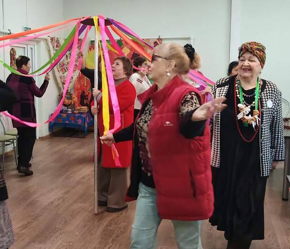 "Серебряный возраст" веселью не помеха