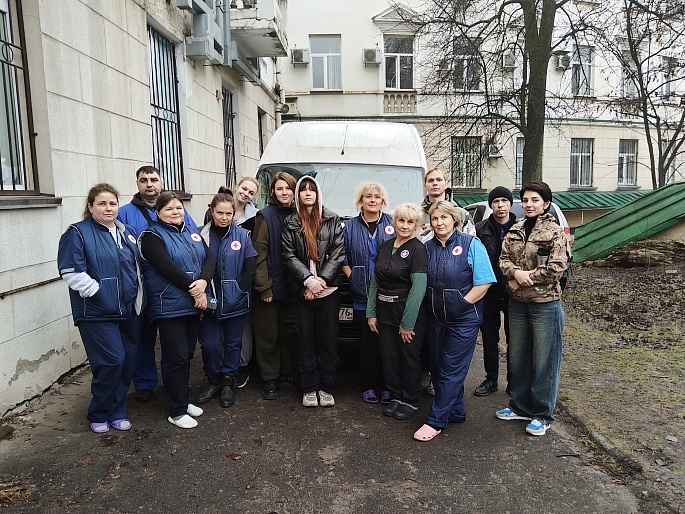 Активистки Вохтожского женсовета работали волонтерами в Донецком госпитале