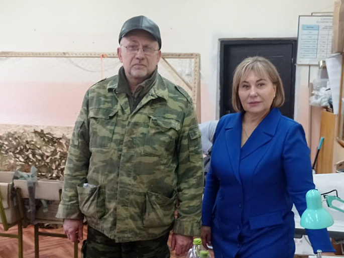 Руководитель Смоленского РО СЖР посетила военный госпиталь и волонтерский центр