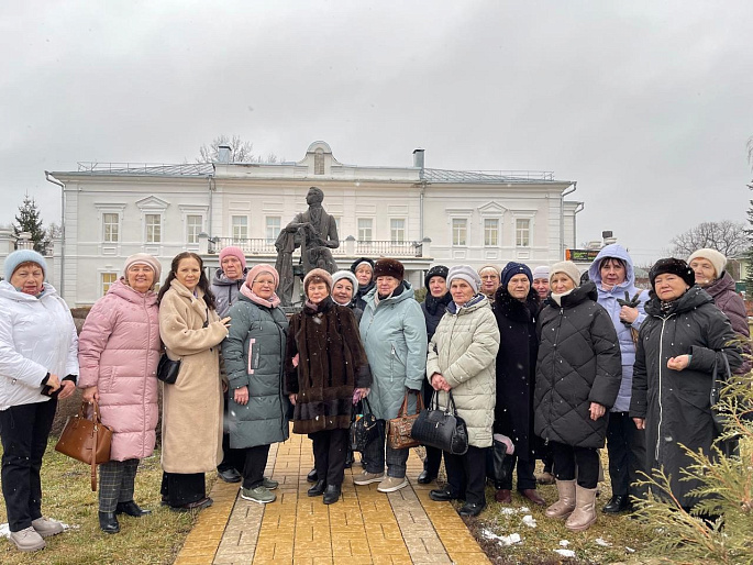 Члены Воронежского регионального отделения посетили Музей-усадьбу Д.В. Веневитинова
