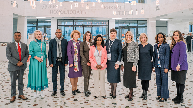 Председатель СЖР Татарстана приняла участие во встрече с делегацией Эфиопии в рамках саммита БРИКС