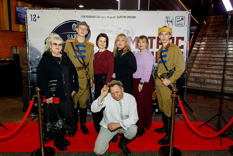 Актив Кировского РО СЖР побывал на премьере фильма «Матрос Бабушкин»