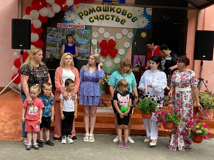 Ромашковое счастье в селе Старосеславино