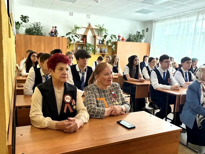 Была война! Встреча поколений в пятигорской школе
