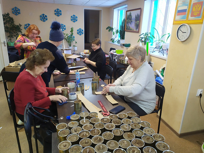 Кадуйский женсовет поддерживает бойцов СВО добрым словом и нужным делом