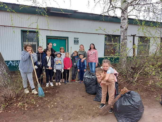 Субботник как форма воспитания