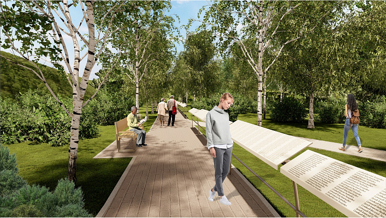 В Белозерске по инициативе женсовета благоустроят мемориальный комплекс