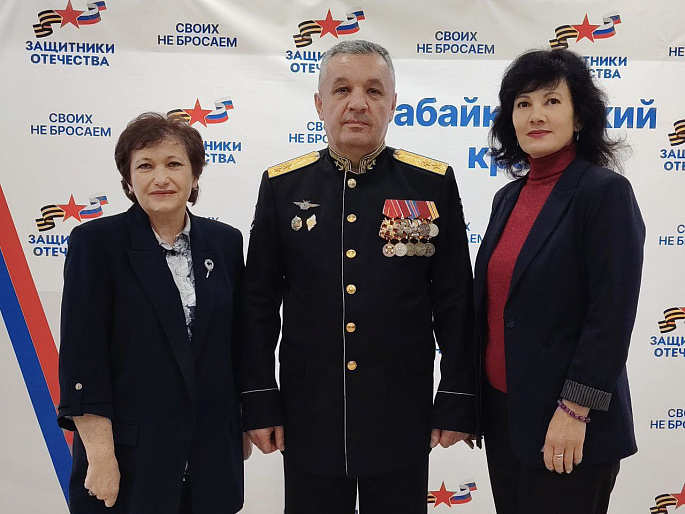 Забайкальские союзницы работали на Форуме "Народ и армия едины!"