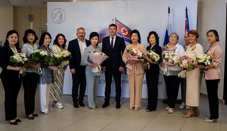 В Люберцах тепло принимали Делегацию женщин из КНДР