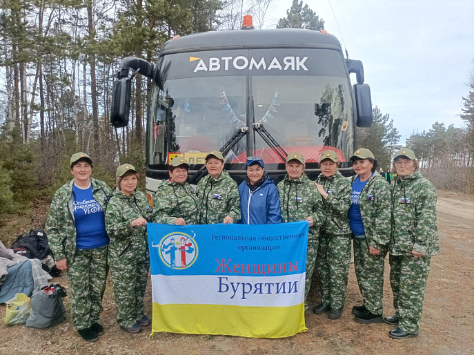 20 тонн мусора собрали жители Бурятии за неделю субботников