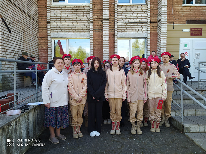 Женсовет организовал поздравление с Днем Победы для подопечных дома-интерната