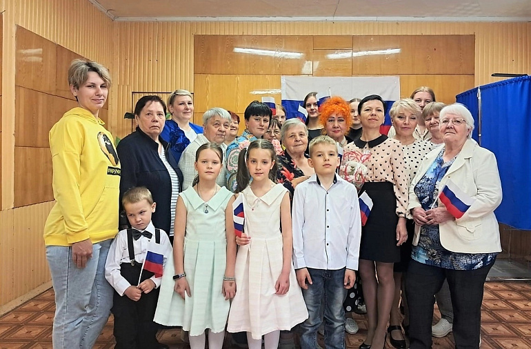 День России в поселке Найстерьярви