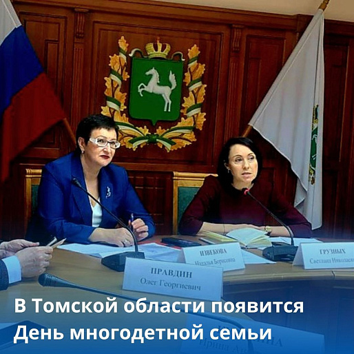 В Томской области появится День многодетной семьи