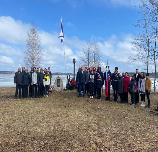 В г. Валдай почтили память героя-земляка