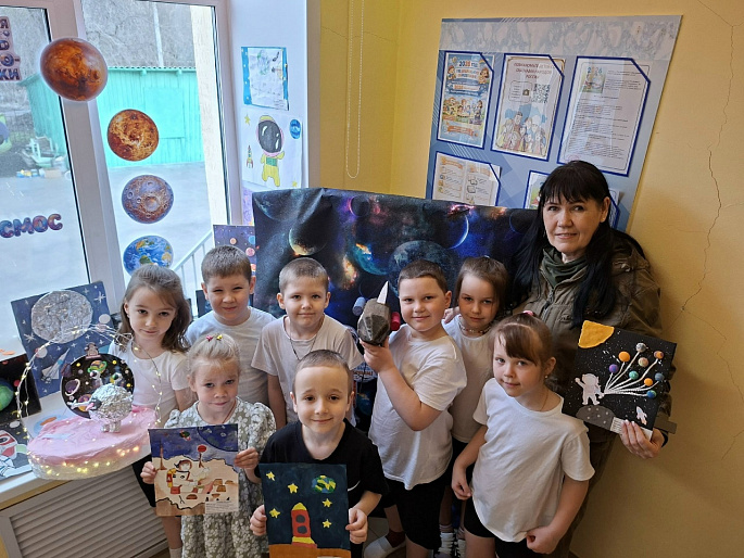 «Удивительный мир космоса» в селе Кротовка