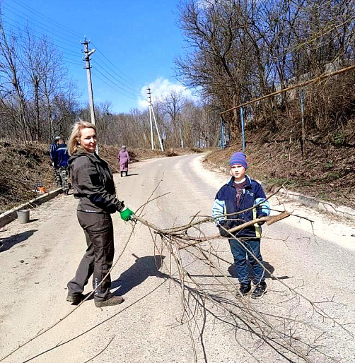 Радоваться чистому дому, городу, стране