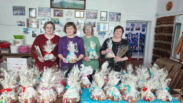 «Пасха в каждый дом»: акция женсовета посёлка Каз