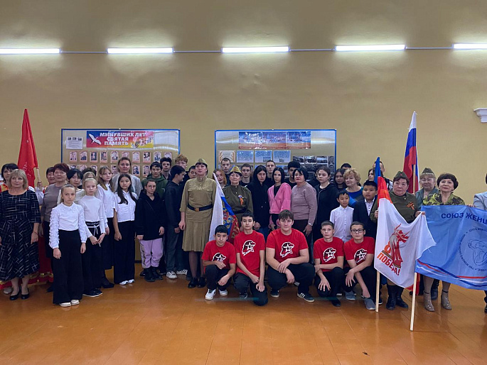 Дергачевский район встречает Эстафету Победы