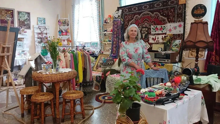 Воловские союзницы представили свои работы на выставке ДПИ