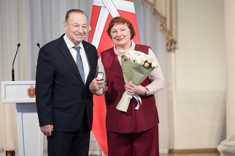 Татьяна Лысенко награждена знаком "Мастер своего дела"