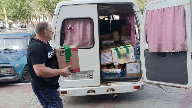 Поворинцы доставили дизельный генератор участникам СВО