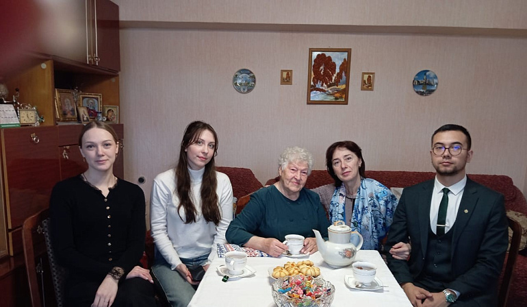 Женсовет Тимирязевки организовал встречу студентов с бывшей узницей фашистского концлагеря