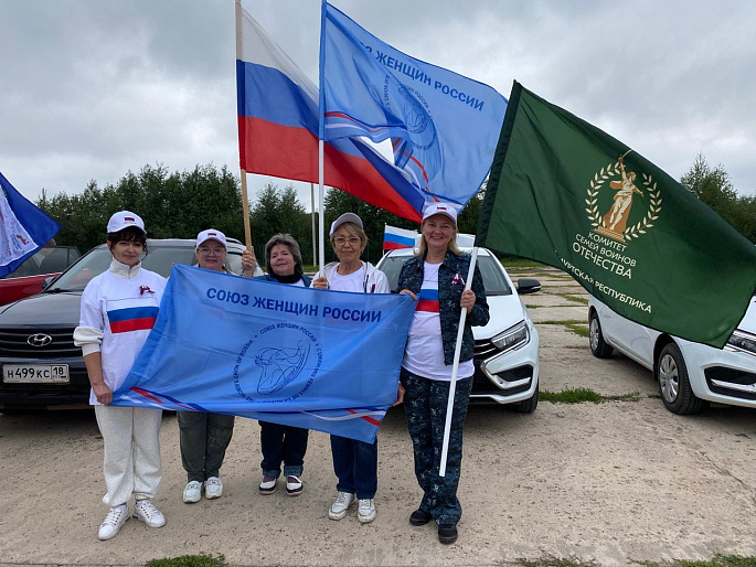 В Удмуртии общественники организовали автопробег «Мы вместе – 2024»