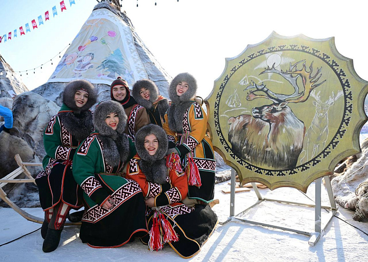 Новоуренгойский женсовет организовал мастер-классы на праздновании Дня оленевода