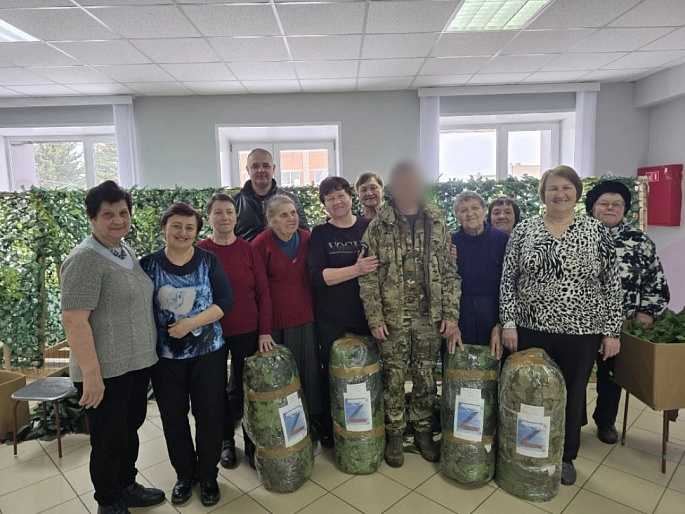 Заокский женсовет встретился с бойцом СВО
