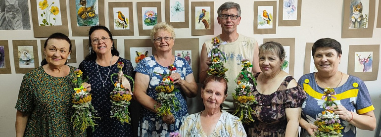 Мастер-класс для "серебряных" волонтеров Брянска