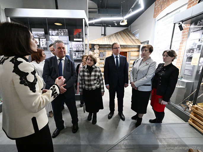 Председатель Алтайского краевого отделения СЖР приняла участие в открытии Музея военной истории