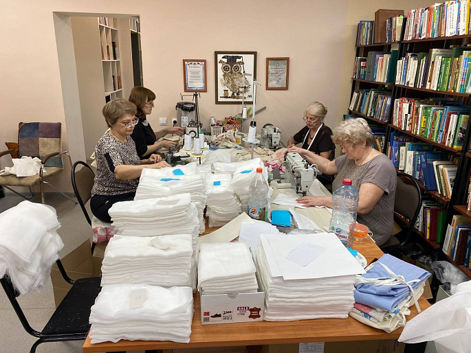 Подарить заботу женщинам-волонтерам - задача союзниц Белогорья