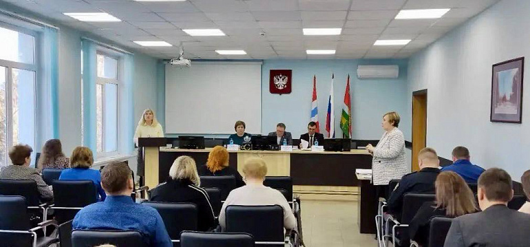 Большереченский женсовет принял участие в коллегии при Главе района