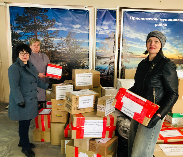 Женсоветы Карельского отделения СЖР поддержали акцию «Во имя Победы»