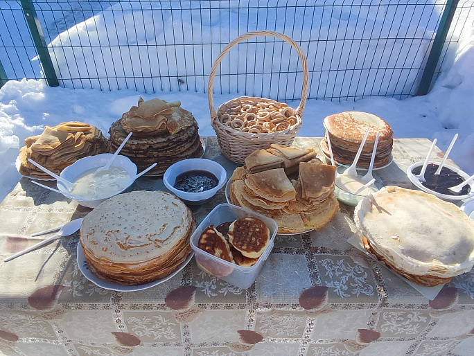Масленичные гулянья прошли в Бабынинском районе