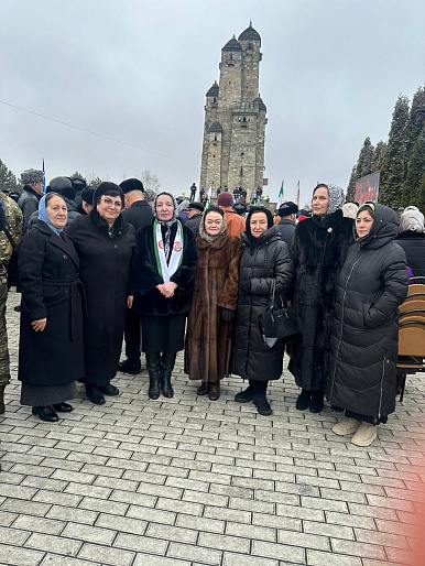 Ингушские союзницы приняли участие в траурном митинге, посвященном депортации ингушского народа