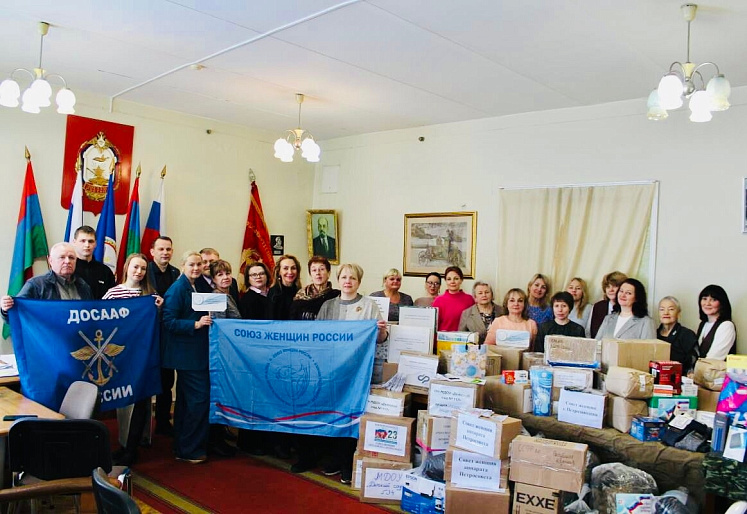 Очередная партия гуманитарного груза из Карелии отправлена на фронт