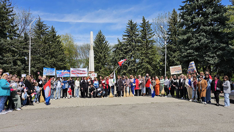 Доблестный труд – гарантия Победы. На Ставрополья прошла масштабная первомайская акция